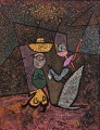 Der reisende Zirkus Paul Klee mit Textur